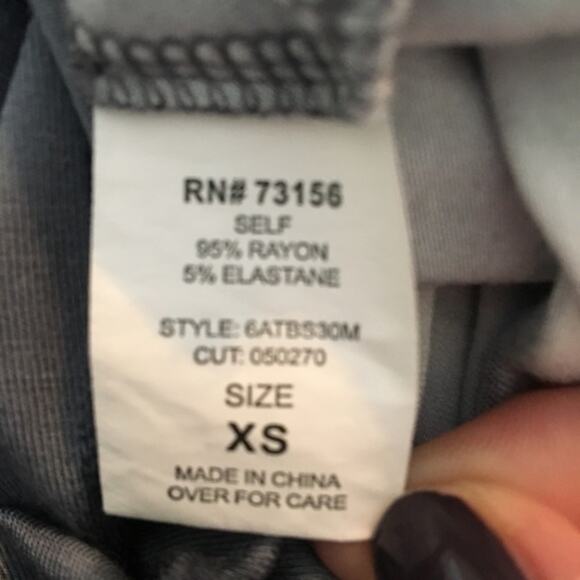 Athleta Ikat Tie Dye Dress Gray Black Size XS - Picture 5 of 6